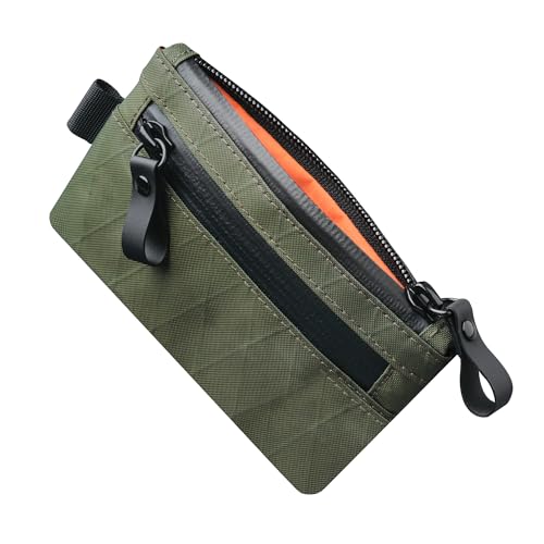 Catálogo para Comprar On-line Monederos para Hombre al mejor precio. 50 Zip Pouch Verde Oscuro X-Pac VX21 - Cartera Minimalista Con Cierre - Bolsillo Pequeño - Material Bloqueador RFID - Tres Ranuras Para Multiherramientas - Capacidad Para 4-12...