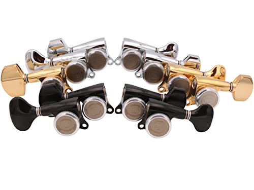 Gotoh SGS510 MG-T Magnum Lock Lot de 3 mécaniques de côté ou 15,2 cm Doré - Les Beatles, Paul McCartney, John Lennon, RIngo Starr, George Harrison Gotoh SGS510 MG-T Magnum Lock Lot de 3 mécaniques de côté ou 15,2 cm Doré – Image 3