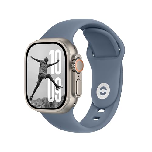 Sport Band Bleu Tempête pour Apple Watch Ultra 2, Series 10, 9 et SE
