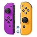 Produktbild Gatoo Joy Cons für Nintendo Switch, L/R Wireless Controller für Switch Sport Ersatz Joycon Unterstützung Wake-up/Dual Vibration/Motion Control (Lila+Orange)
