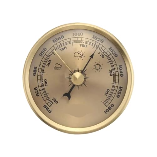 Barómetro de pesca automático e indicador de presión meteorológica para exteriores