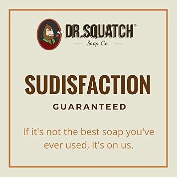 Dr. Squatch Pine Tar Soap 2-Pack Bundle - Mens Bar with Natural Woodsy Scent and Skin Exfoliating Scrub Handmade with Pine, Coconut, Olive Organic Oils in USA (2 Bar Set)