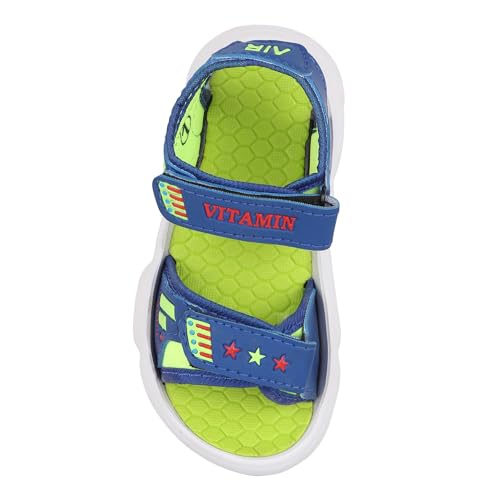 Image of Soft EVA Sole Stylish Sandals for Kids with Adjustable Back Strap |Comfortable and Light Weight, Anti Skid and Waterproof | For Everyday use for Boys and Girls