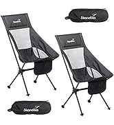 Skandika Compact Set de 2 Chaise de Camping – Pliable - Poids Max. supporté 150 kg – léger – Soli...