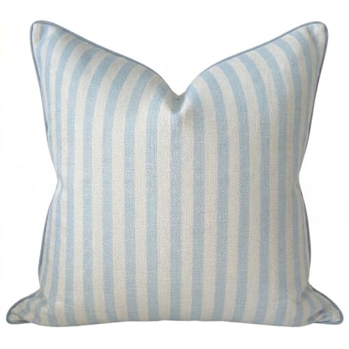 Jillien Harbor Throw Pillow for Home Harvey Striped...