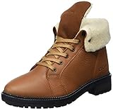 Altura de la caña: Tobillo Kickers Watlace, Botas Cortas al Tobillo Mujer, Camel, 41 EU