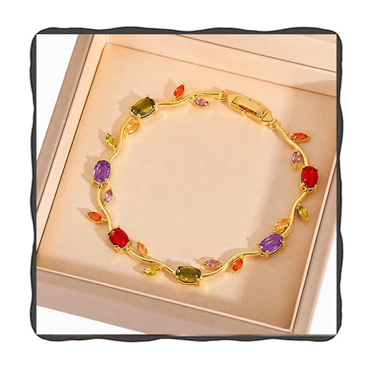 Image of Acnos Wholesale Fine Jewelry Gold Silver Plated Brass Bracelet Exquisite Diamond Zircon Bow and Flower Charm Bracelet for Women