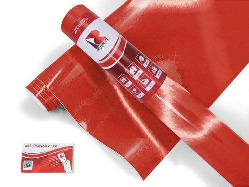 3M 5100 Series Scotchlite Thick Graphic Car Wrap Film in Ruby Red Reflective 82-2ft x 1ft - Gloss Finish Cast Vinyl Vehicle Sheet Roll for Decals,