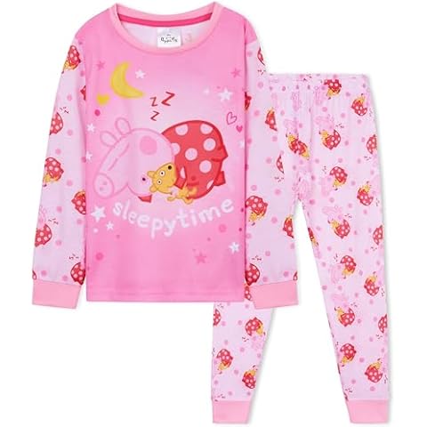 Peppa Pig Girls Long Pyjama Set Cover
