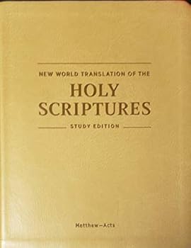 Leather Bound New World Translation of the Holy Scriptures Study Edition (Matthew-Acts) Book