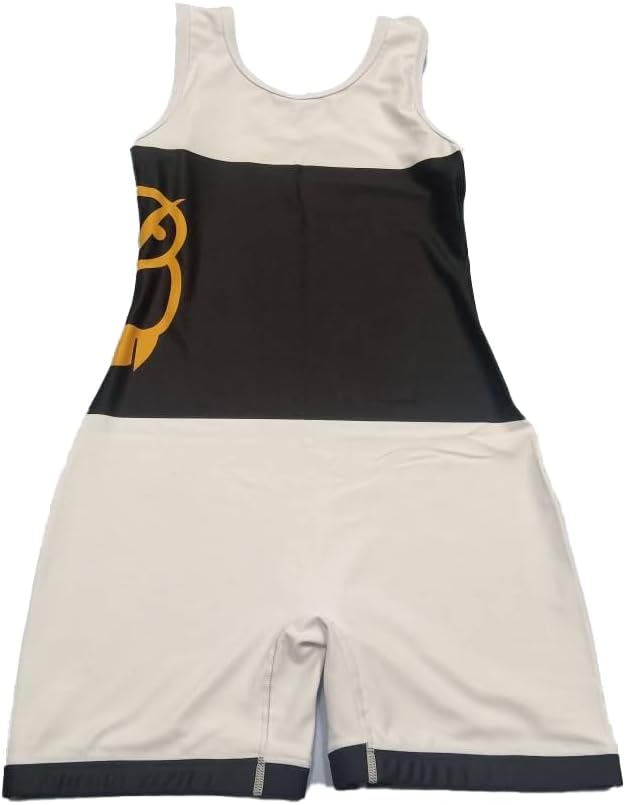 Athena Wrestling - Athena Owl White Womens/Girls Folkstyle Singlet