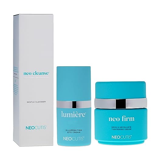 NEOCUTIS Neocleanse Gentle Skin Cleanser (125 ml) + Lumiere Firm – Illuminating & Tightening Eye Cream (15 ml) + Neo Firm Neck & Decollete Tightening Cream (50 g) NEOCUTIS Neocleanse Gentle Skin Cleanser (125 ml) + Lumiere Firm – Illuminating & Tightening Eye Cream (15 ml) + Neo Firm Neck & Decollete Tightening Cream (50 g)