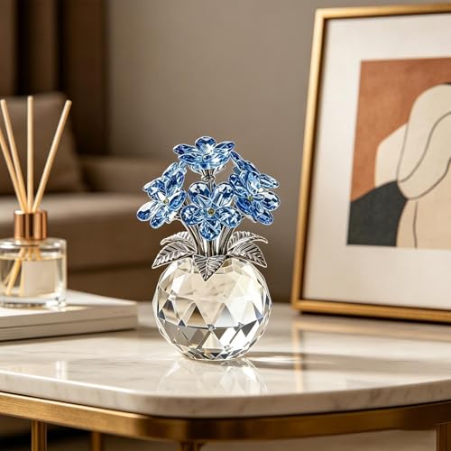 Statue décorative en cristal de 328g façonnée avec réalisme - 7