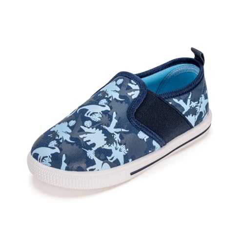 Unisex Slip-On Sneakers Kids Sports Shoes Toddler Casual Lightweight Tennis Shoes for Girls Boys