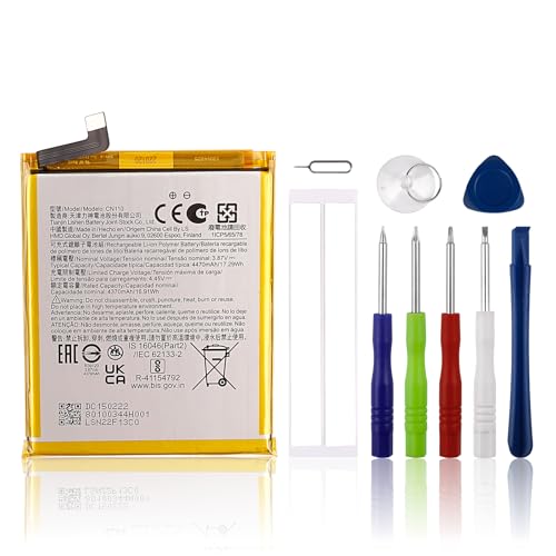 SwarKing Rechargeable 0-Cycle Ersatz Akku Kompatibel mit Nokia X20 5G & Nokia X20 & X10 CN110 with Toolkit