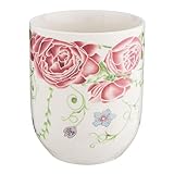 Clayre & Eef 6CEMU0020 Becher Ø 6 * 8 cm / 0,1L Kaffeetasse Teetasse Vintage