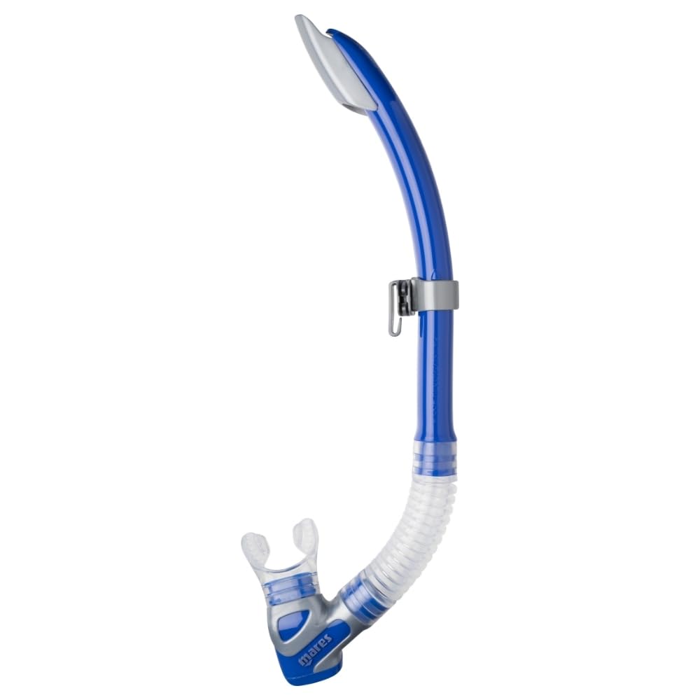 Mares Combo La Costa Splash - Kit de máscara de Tubo para Adultos, Vidrio Templado, Snorkel semiDry, válvula de Purga