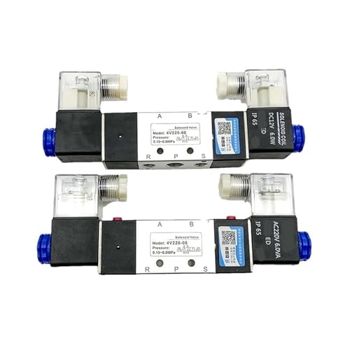 Electrovanne de précision 4V220-08 DC12V à double solénoïde - 2