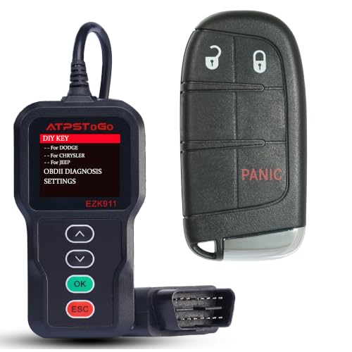 ATPSTOGO DIY Key Fob Replacement fits for Dodge Journey 2011-2017 / Durango 2014-2017 Keyless Entry Remote FCC ID: M3N-40821302 3 Button
