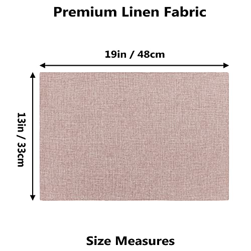 image for Home Brilliant Placemats Set of 4 Heat Resistant Dining Table Place Ma