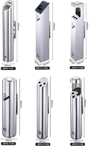 Outdoor Wall Mounted Trash Can & Cigarette Bin - Commercial Trash Bin, Standing Ashtray, Smokers Pole for Outdoor Use, Durable and Weather-Resistant Waste Container