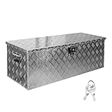 Trucky Cassa Box Cassapanca Alluminio degli Attrezzi Utensile Transportino D160...
