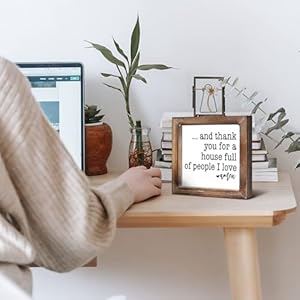 Rustictorchedwoodsmallboxsignforhomedecorfreestandingthankyousignforkitchensquarewoodblocksigntabledecor6x6x157 Urban Country Home Decor Rustic torched wood small box sign for home decorfreestanding thank you sign for kitchensquare wood block sign table decor6 x 6 x 157 urban country home decor