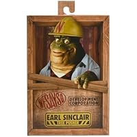 NECA Ultimate Earl Sinclair wesayso Ver. Scale Action Fig. 18 cm