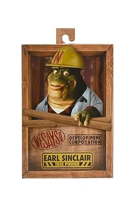 NECA Ultimate Earl Sinclair wesayso Ver. Scale Action Fig. 18 cm Dinosaurs | Ya disponible en tu tienda friki favorita! En mundofriki.es!