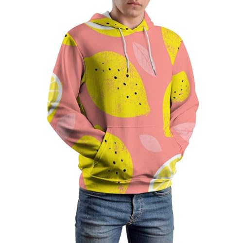 Sweatshirt pull à capuche unisexe UMENG manches longues vêtement décontracté imprimé
