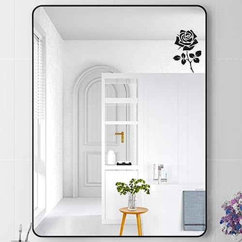 Wanfoou 2 PCS WC Deckel Aufkleber Toiletten Blumen Tattoo, Aufkleber WC Toiletten Deckel, Badezimmer Ornament Wandtattoo Toilettendeckel Türaufkleber Autoaufkleber Tür