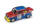 Modellismo Autoveicoli FIAT ABARTH 1000 N.91 COPPA CARRI 1973 RINO AMIGHINI LIM.250 PCS 1:43 - Brumm - Auto Competizione - Die Cast - Modellino