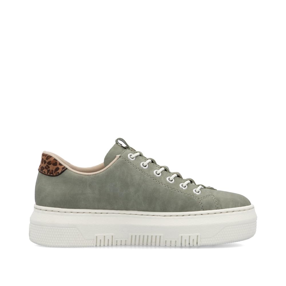 Rieker Donna Sneaker M1952, Signora Sneaker Basse,Soletta Removibile