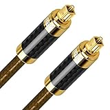 [FERRULAS PLATADAS EN ORO DE 24 K]: chapado en oro de 24 quilates, resiste la corrosión, reduce el deslustre y proporciona la máxima protección para la punta de fibra. Conectores de metal completo y tubo de amortiguación para una transferencia de señal óptima.