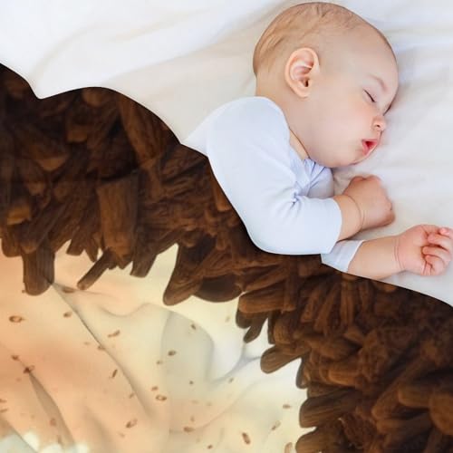 Couverture en flannel Mouton Mignon plaid canapé lit 140x180cm