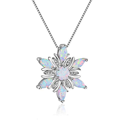 Bijoux pierres précieuses opale et collier femme en argent 925