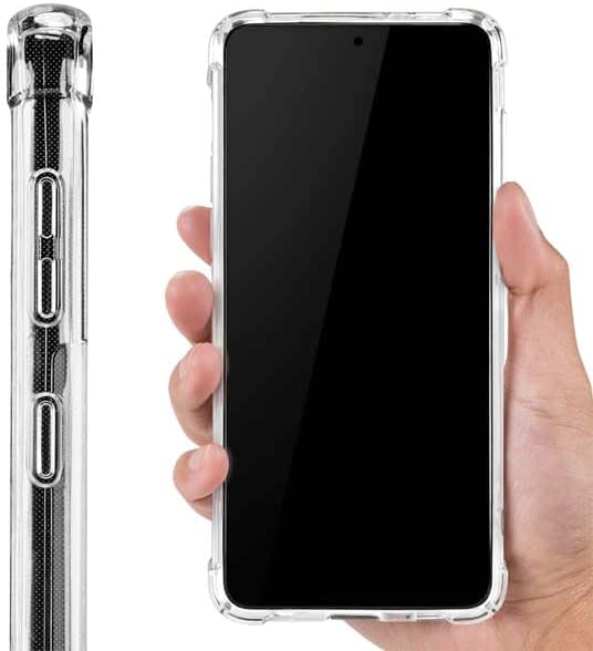 Vista 4 de Skinit Funda transparente compatible con Galaxy A14 5G, diseño oficial de Dragon Ball Super Goku