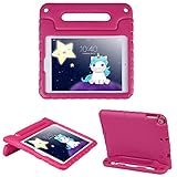 HDE Case for iPad 9.7 inch 2018 / 2017 Kids Shock Proof Bumper Cover Stand with Handle for New 6th Gen Apple Education iPad (Integrated Apple Pencil Holder) and 5th Generation iPad 9.7