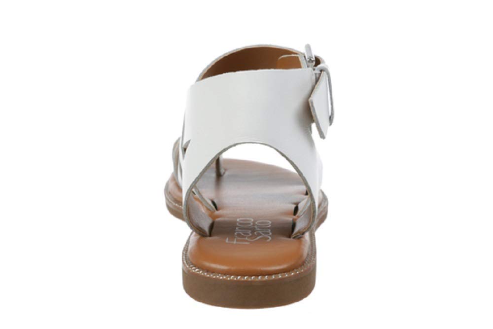 Franco Sarto Women's Kehlani Flat Sandal - Multi-Strap With Toe Ring Detail