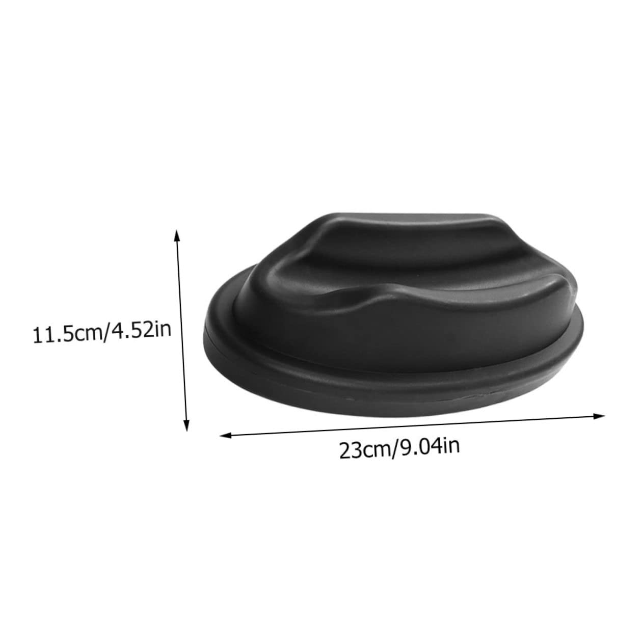 BESTonZON 2Pcs Front Wheel Riser Block for Bicycles Stabilize Bike Support for Indoor Trainers Non Slip Design Compatible with Mountain Road Bikes Durable Construction