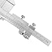 Stainless Steel Height Vernier Caliper, Gear Tooth Vernier Caliper Altitude Slide Marking Ruler