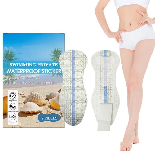 Women Swimming Safety Pads,Private Protection Waterproof Stickers | Intimate Care Women Swimming Stickers for Pool Hot Tub Beach