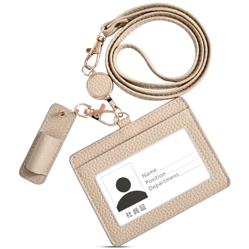 Amazon.co.jp: 【ギフト·ペンホルダー付き】IDカードホルダー