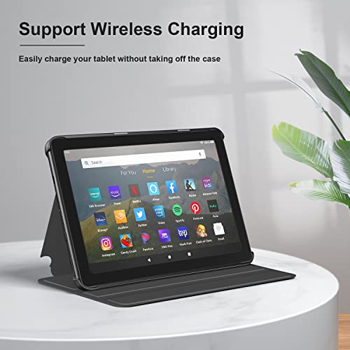 Soke Case For Kindle Fire Hd 8 & 8 Plus Tablet (Fit 2020 10Th Generation), Premium Protective Folio Stand Cover With Auto Wake/Sleep - Black #TOP6