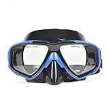 Tauchmaske, Erwachsene Tauchspiegelmaske Schnorchelset Klappmaske Spiegel Schnorcheln Tauchmaske Tauchausrüstung Männer und Frauen