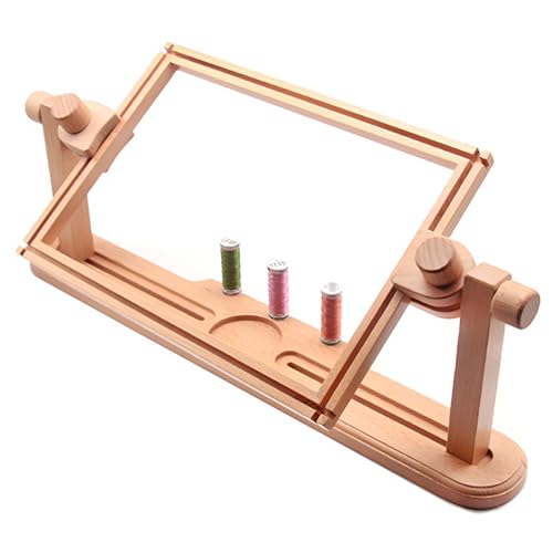 Support de point de croix réglable et rotatif à 360° extensible jusqu'à 47 cm
