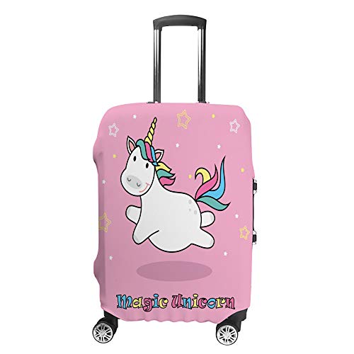 Housse valise XL licorne magique anti-rayures pour bagage à roulettes