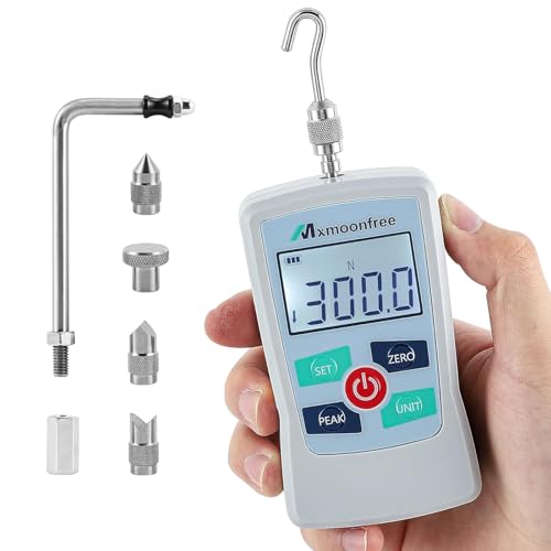 300N Digital Force Gauge with 4 units and auto backlit display