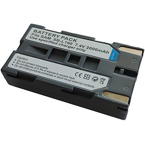 Batterie SB-L160 pour filmer sans interruption avec Samsung SB-L480