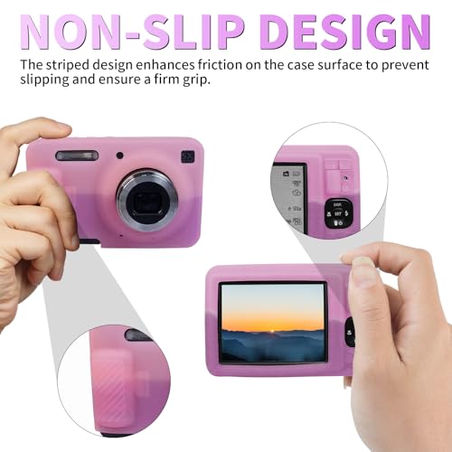Funda de silicona para cámara Kodak PIXPRO FZ55 Easy Hood miniatura 5